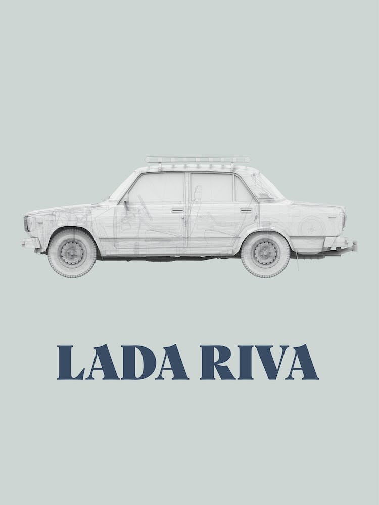 Vehicule Collection Lada Riva Blue