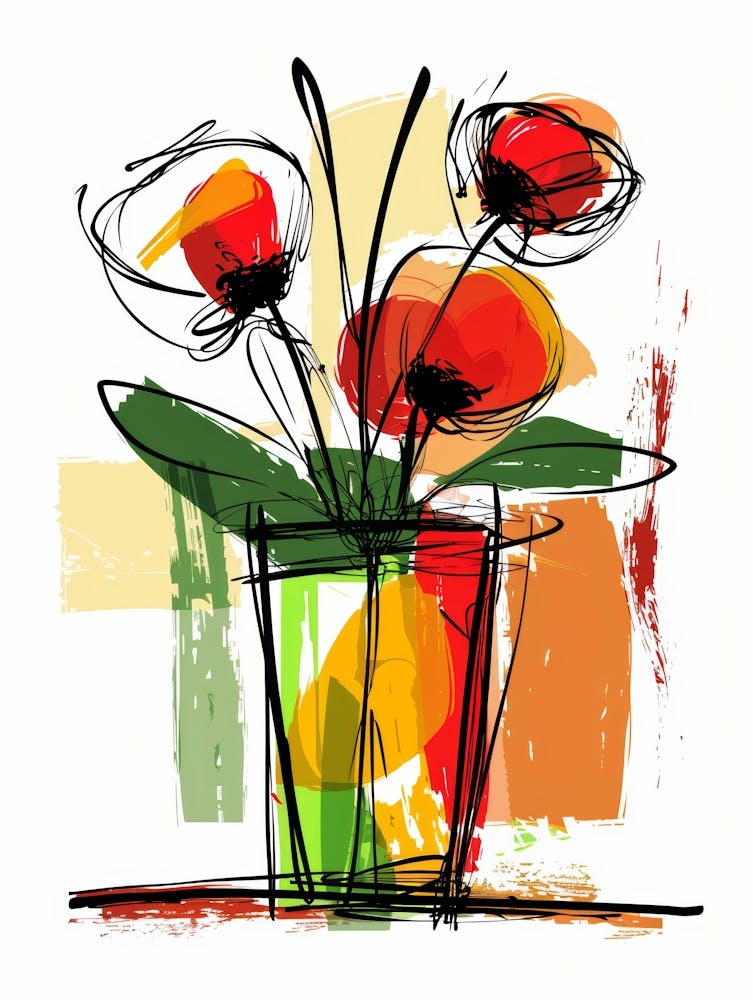 Flowers In A Vase 146