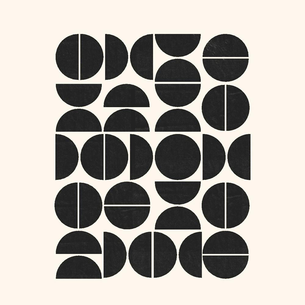 Playful Black Circles