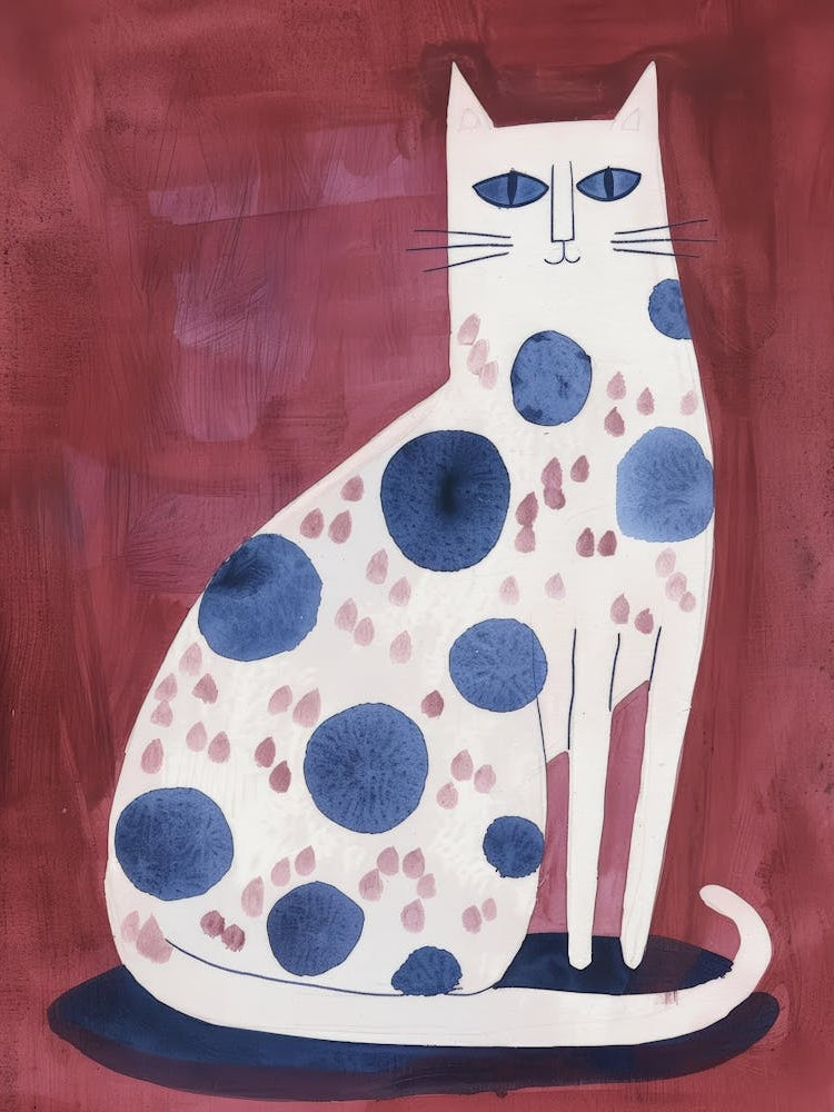 Polka Dot Cat 14
