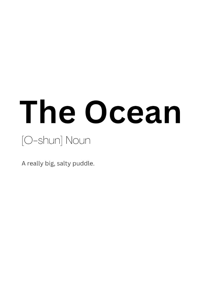 The Ocean Definition Meaning
