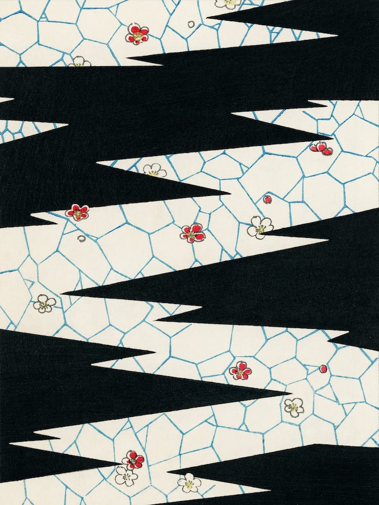 Flowers On A Footpath, Watanabe Seitei