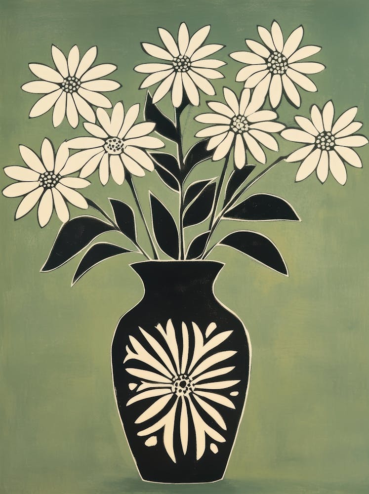 Daisies In A Vase 53