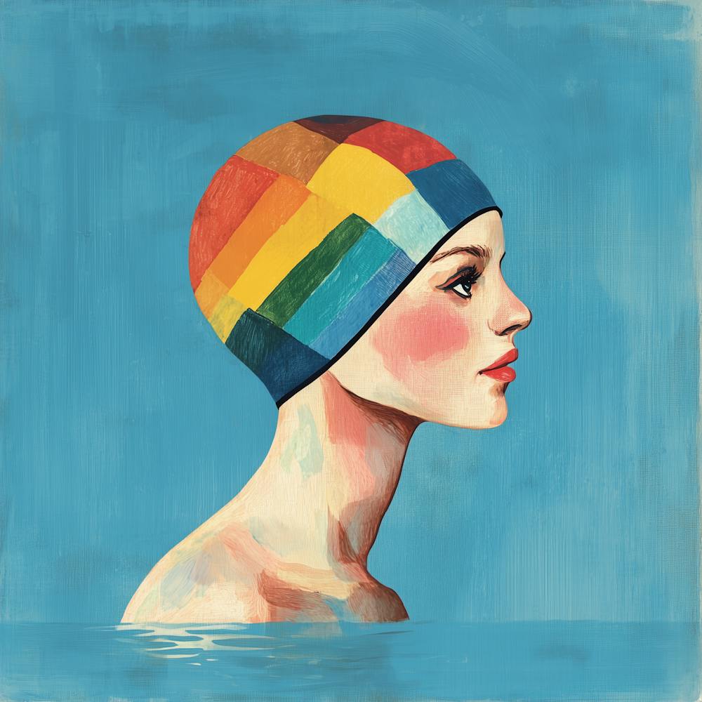 Colorful Swimmer