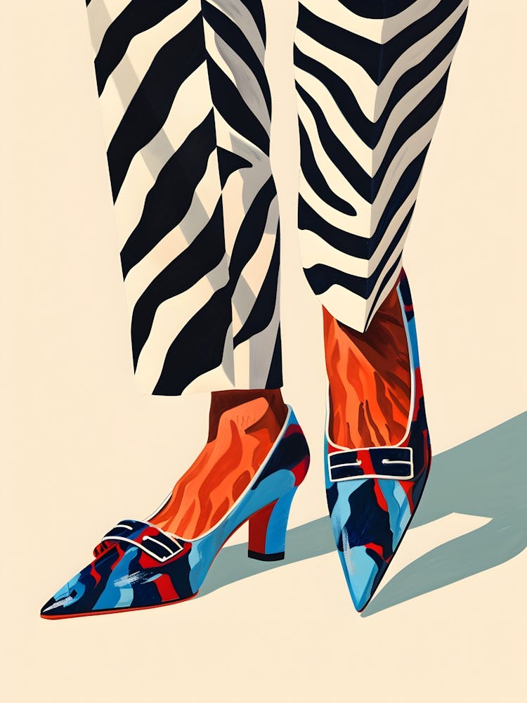 Zebra Shoes 2