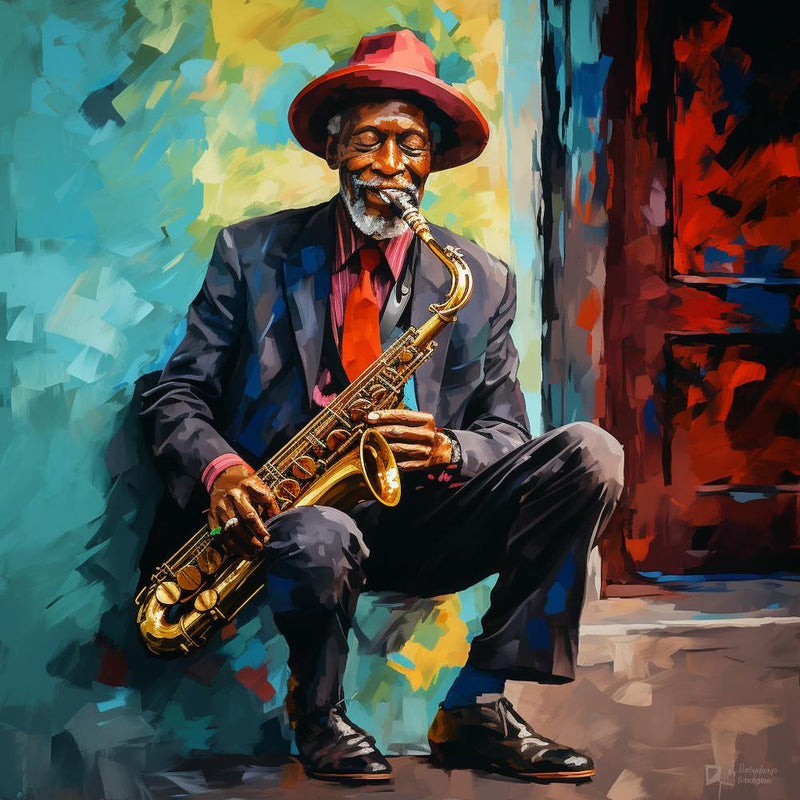 Saxophone Player 9