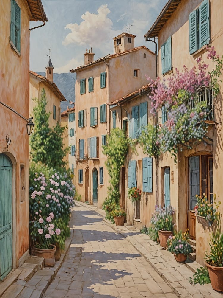 Romantic Village Alley