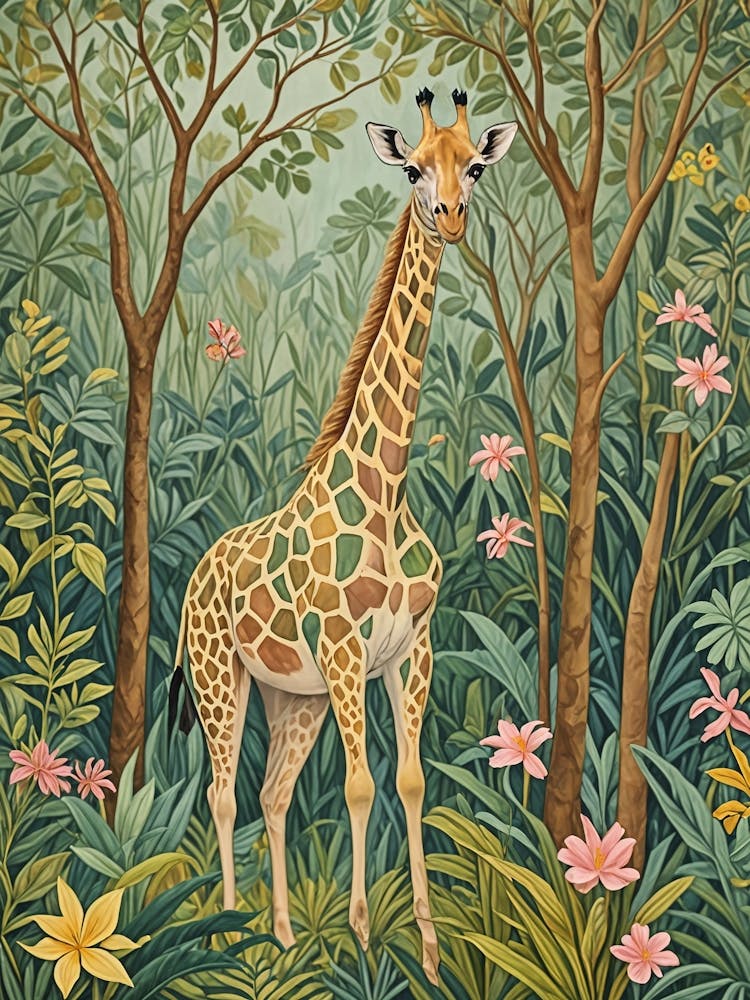 Girafe de la Jungle