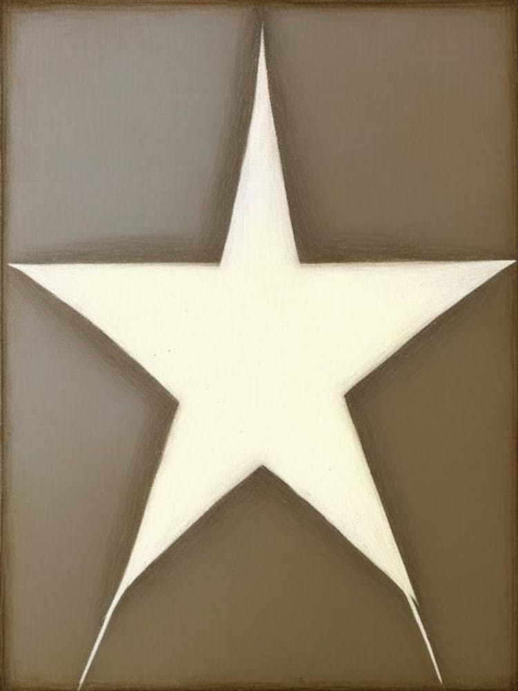 Star Symbol Abstract Painting