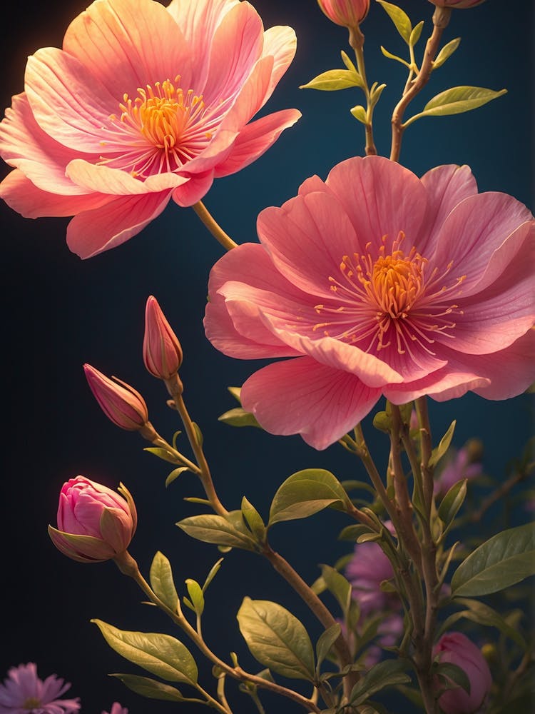 Flowers In Bloom