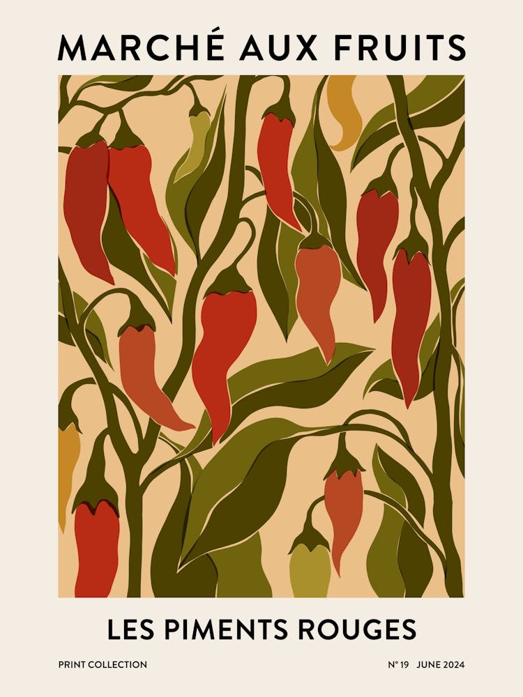 Fruit Market - Chili Peppers