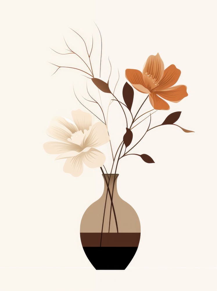 Floral Arrangement In A Vase 1