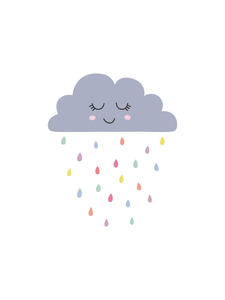Cute Rainbow Cloud