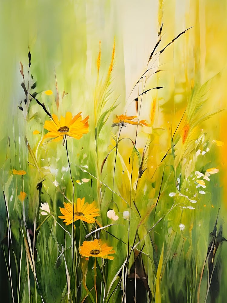 Yellow Daisies 1