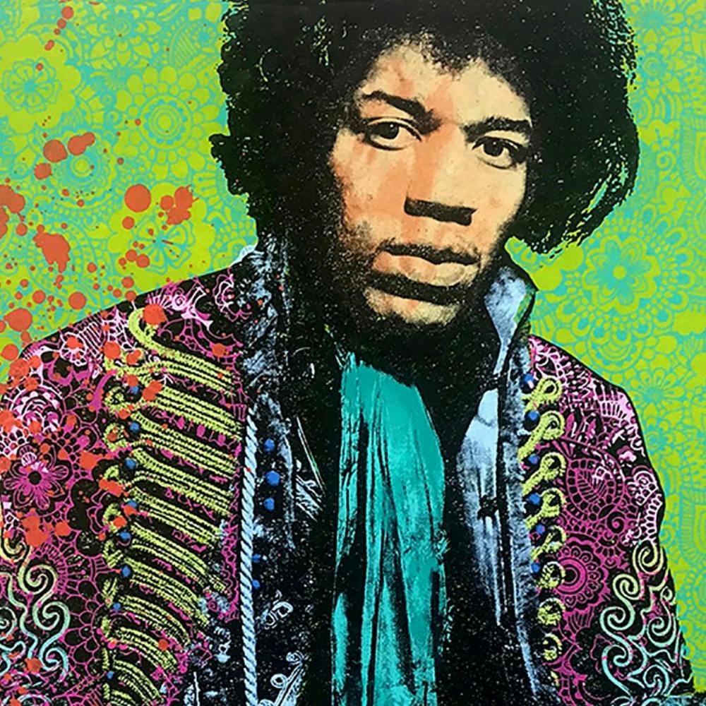 Jimi Hendrix portrait