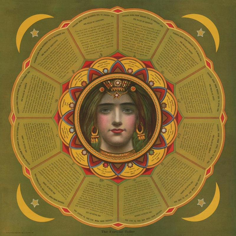 Fortune Teller Star Sign Vintage