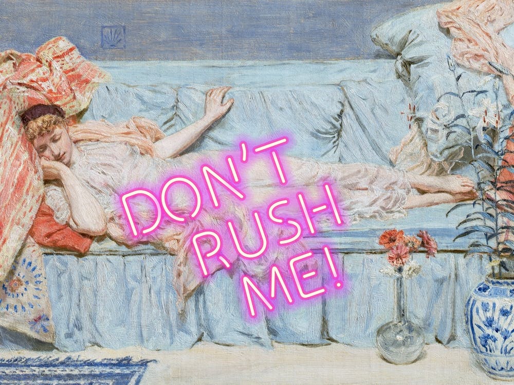 Don’t rush me Vintage Veränderte Wandkunst