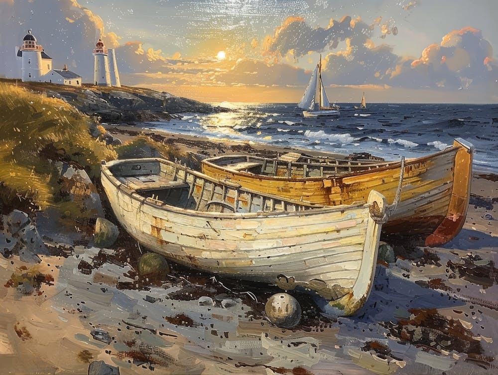 Boats On The Beach