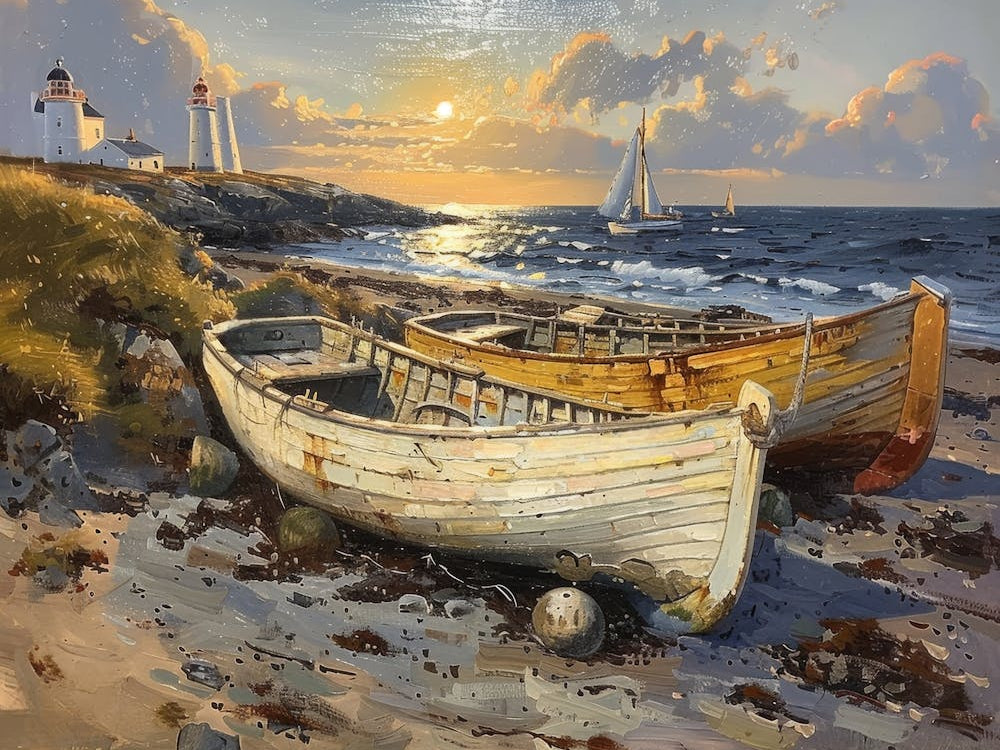 Boats On The Beach