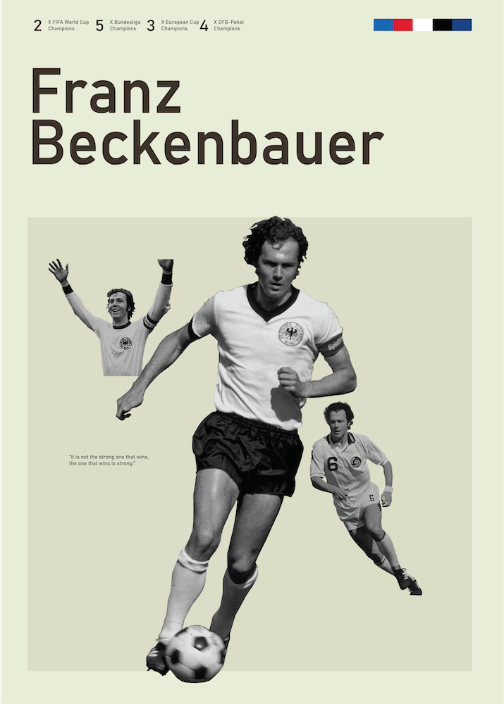 Franz Beckenbauser Germany Football World Cup