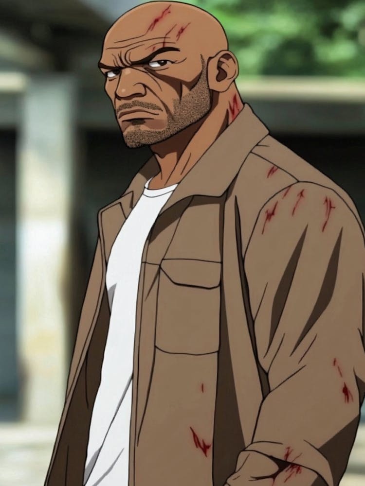 Black Hero Anime