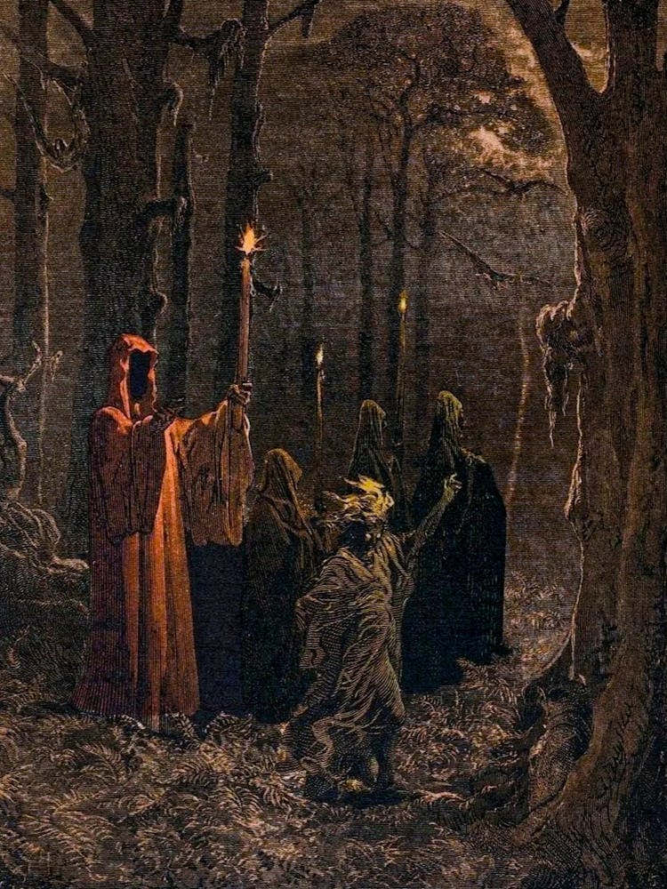 "The Dreams in The Witch House" Engraving by Harry O Morris 1972 for H.P Lovecraft Story