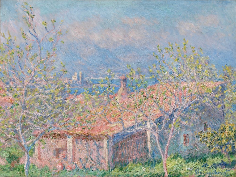 Gardener's House At Antibes, Claude Monet