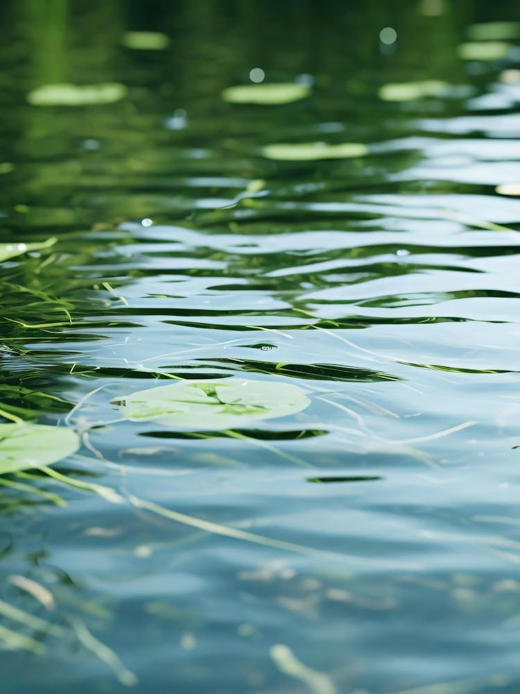 Lily Pads In The Water