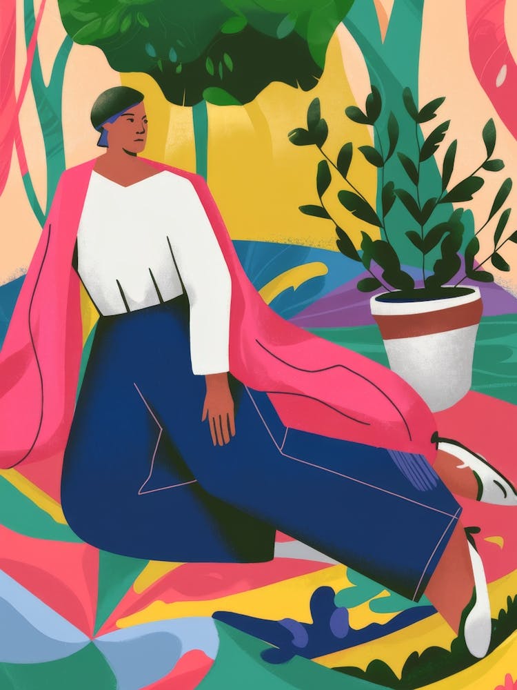 Garden Afternoon Repose 1