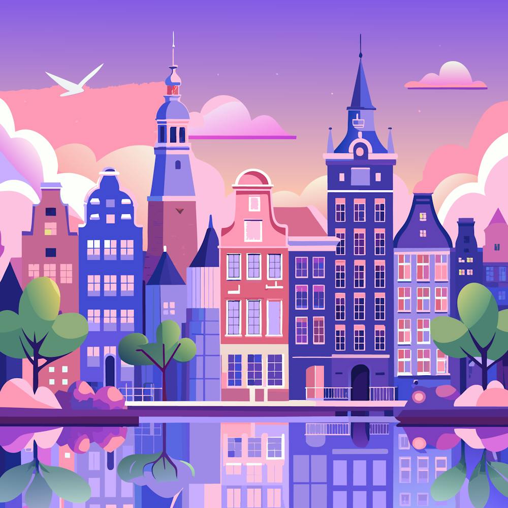 Amsterdam Cityscape