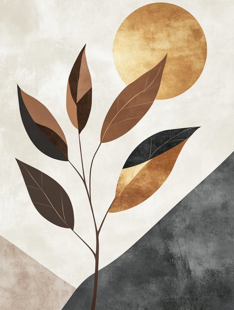 Abstract Tree Canvas Print