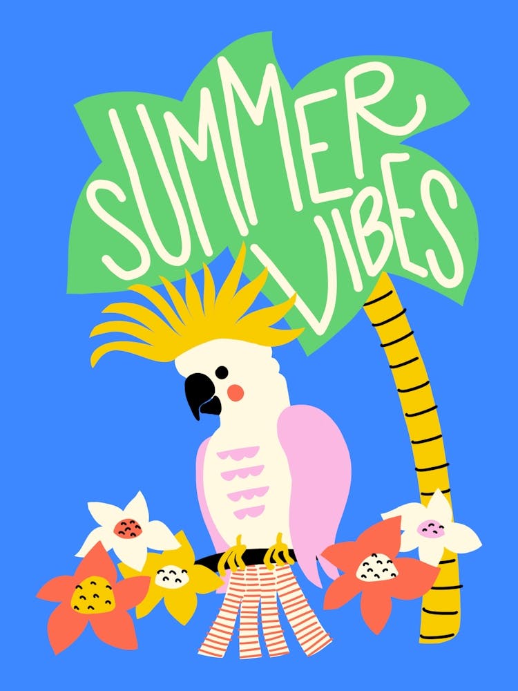 Summer Vibes Cockatiel