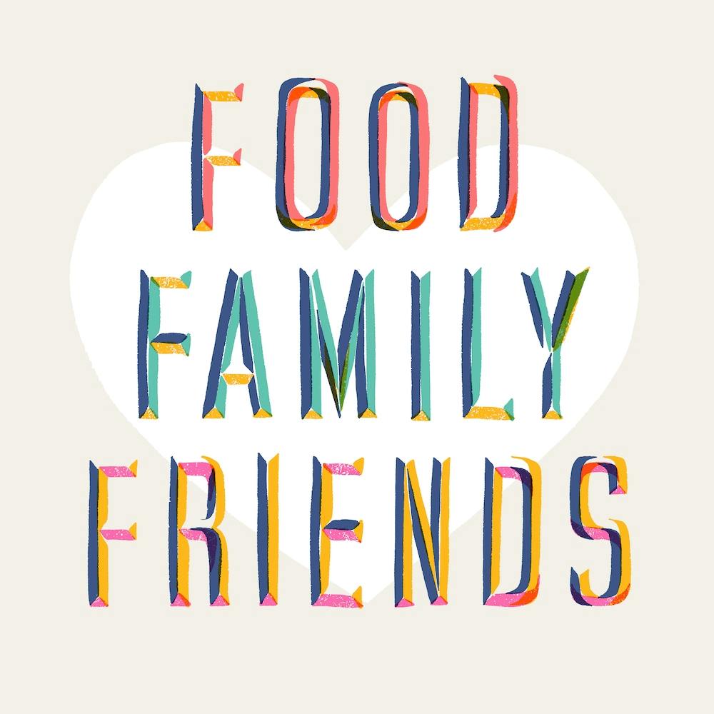 Food Family Friends Square