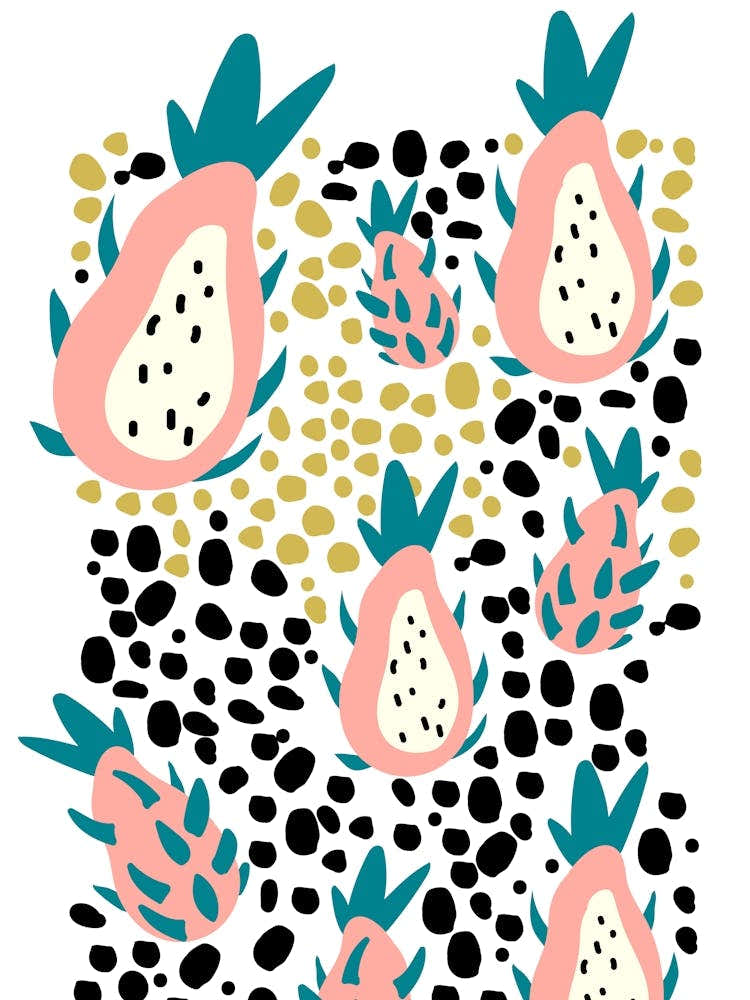 Dragon Fruit Pattern