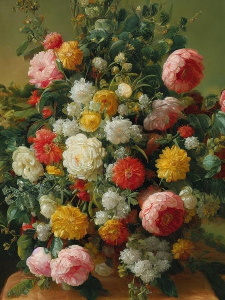 Queen Anne’S Lace Painting 3 Flower