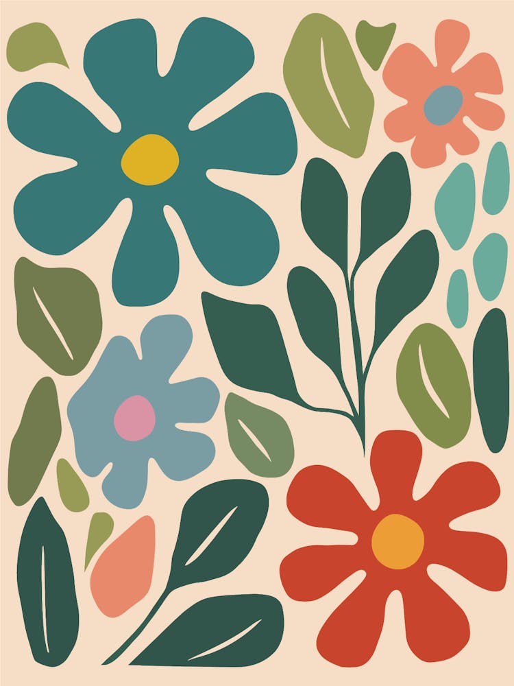Blumenmuster 3
