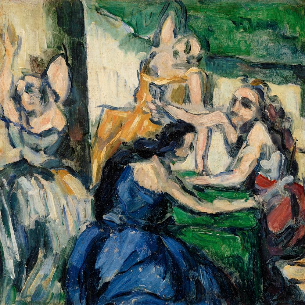 The Courtesans, Paul Cézanne