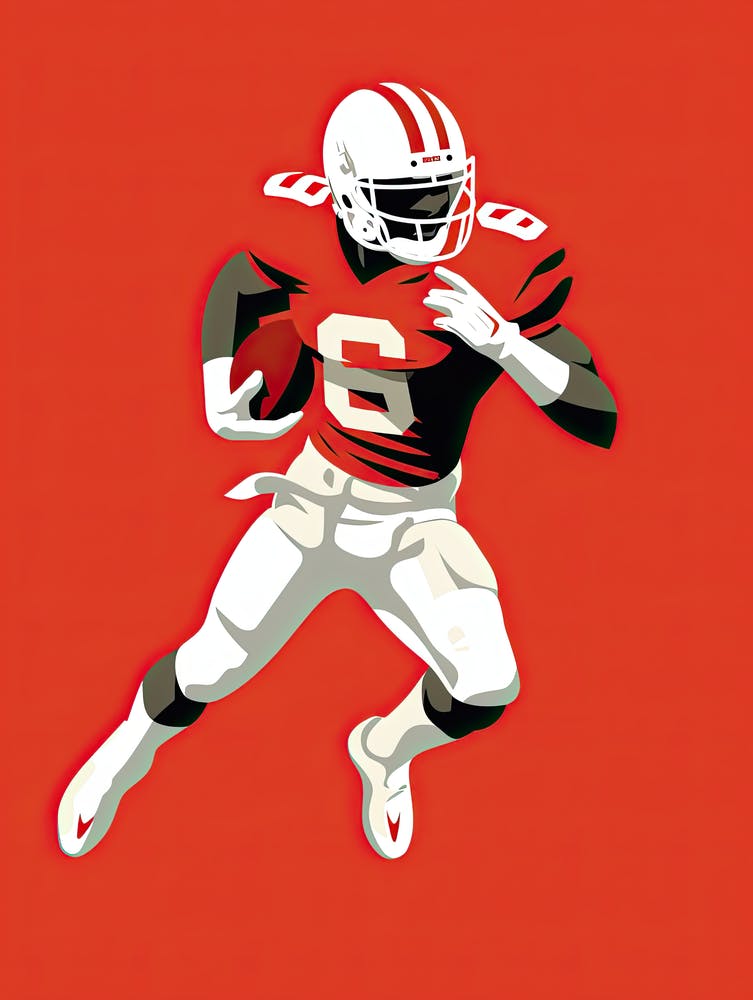 American Football Player 7