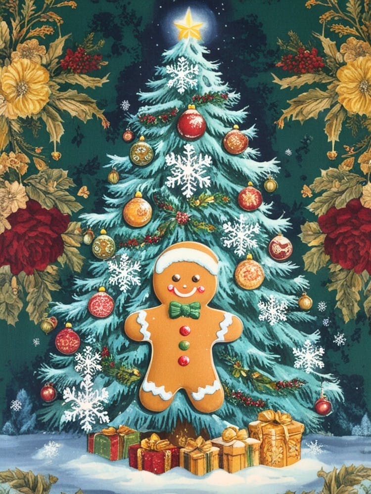 William Morris Christmas Tree 51