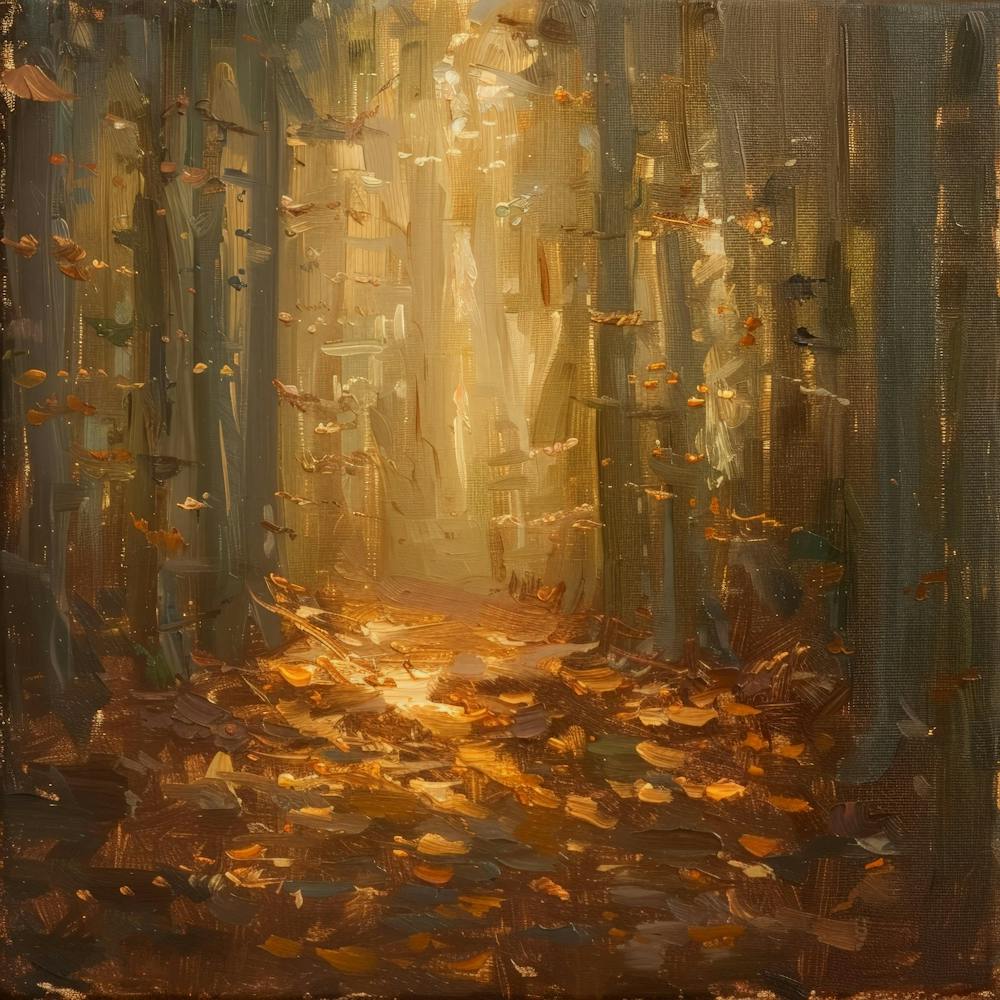 Path Through The Woods 1