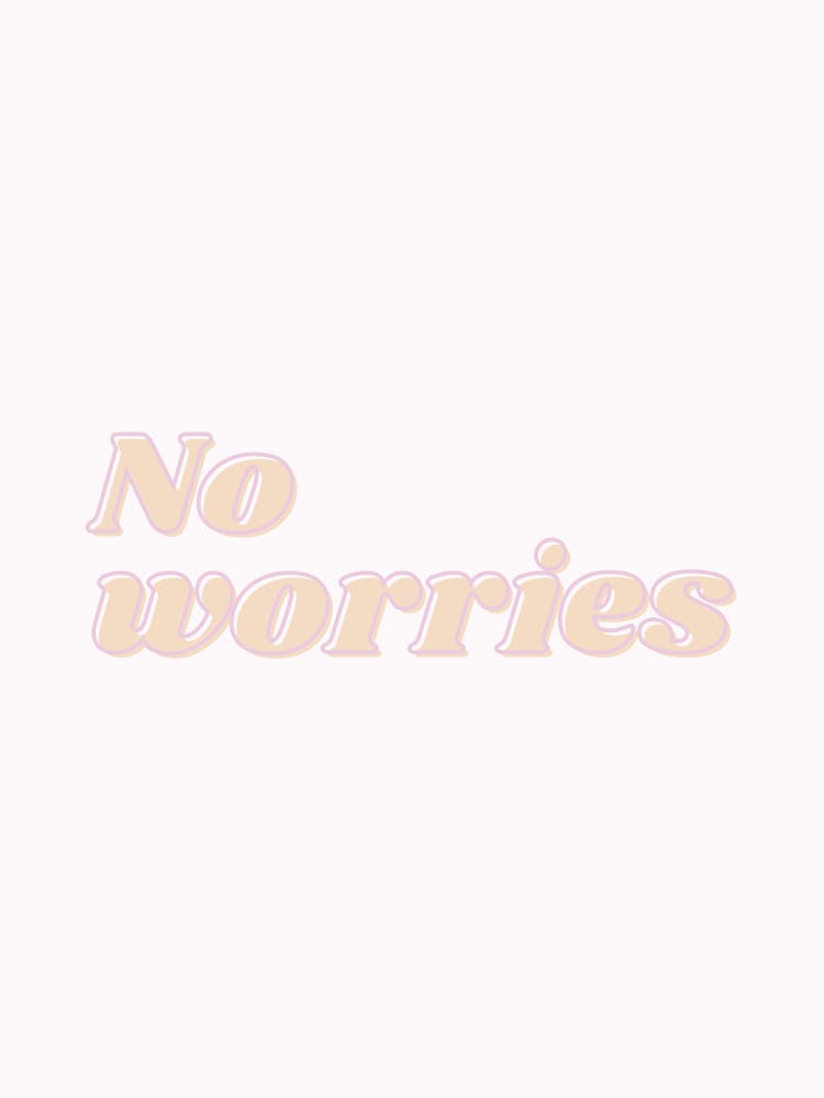 No Worries Australian Slang Print
