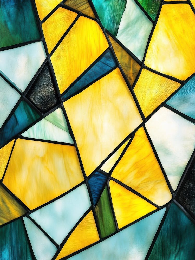 Vitrail Abstrait