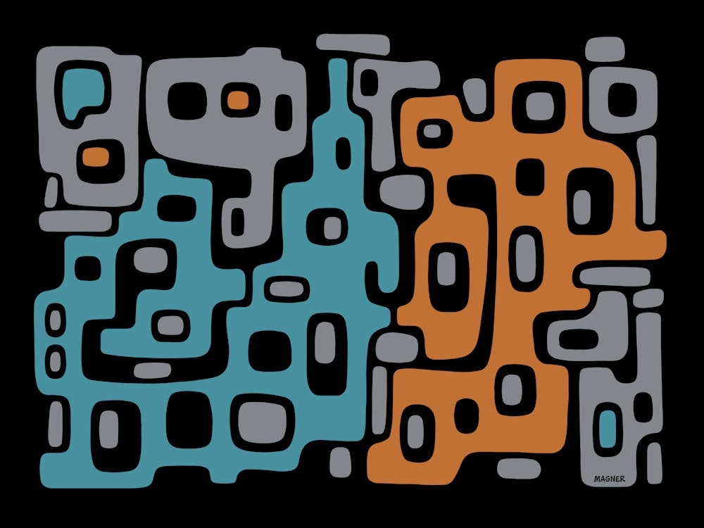 Zen Modern Mid Century Modern Composition 2