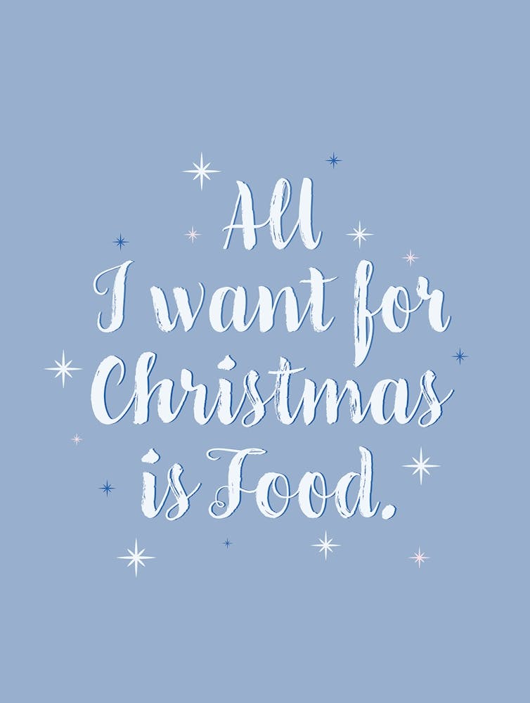 All I Want For Christmas Print Christmas Typography Homedecor Wallart Gift Poster 