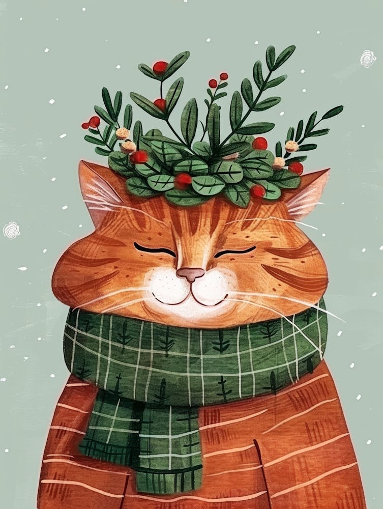 Christmas Cat 8