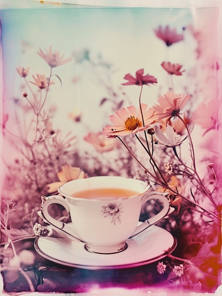 Polaroid Inspired Afternoon Tea 1