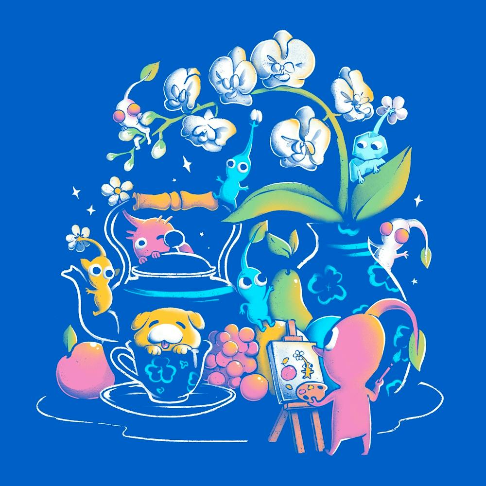 Tiny Artists - Geek Cute Video Game Plants Painting Gift