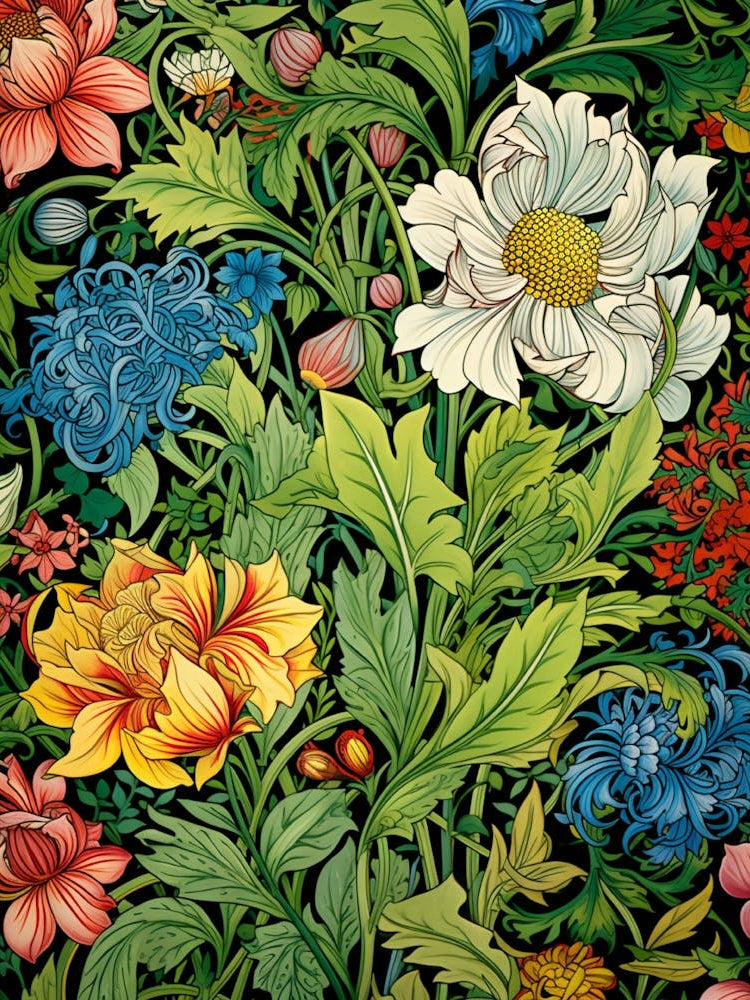 William Morris Wallpaper 154