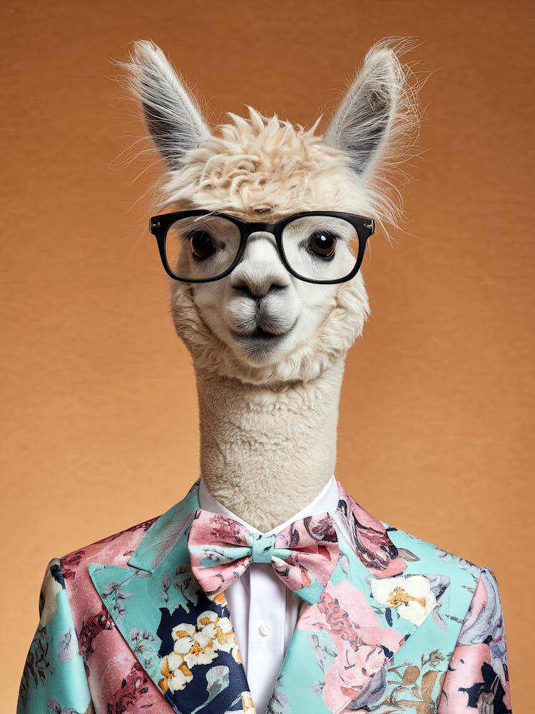Llama In A Suit 7