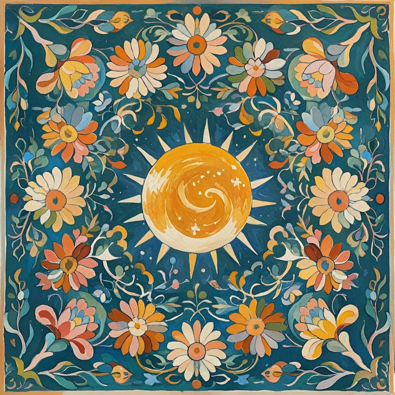 Sonne und Blumen 1